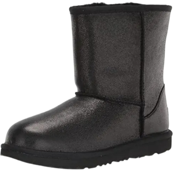 UGG Girl Classic Black Boots - Picture 2 of 6